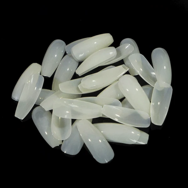 Ballerina Coffin Acrylic Nail Tips 600pcs/bag