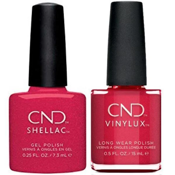 CND Creative Nail Design Vinylux + Shellac Kiss of Fire