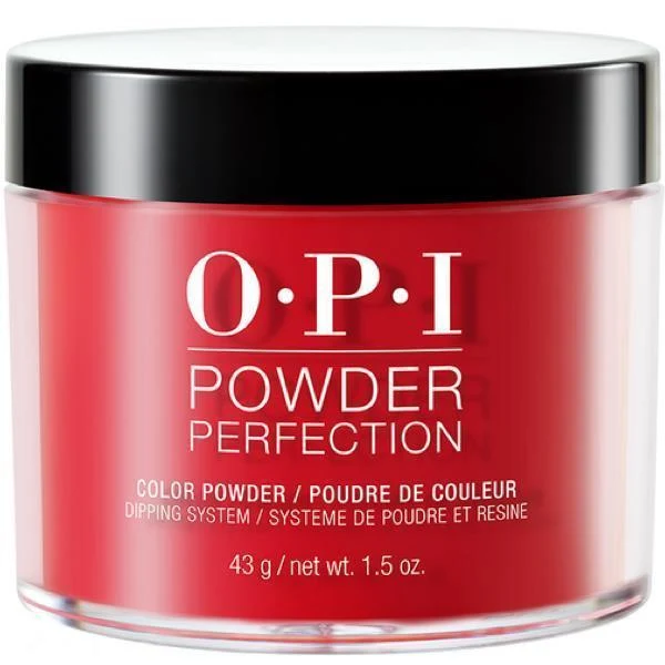 OPI Powder Perfection Color So Hot It Berns #DPZ13