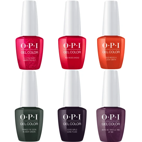 OPI GelColor Fall 2019 Scotland Collection #1