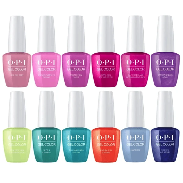 OPI GelColor Spring 2019 Tokyo Collection Set Of 12