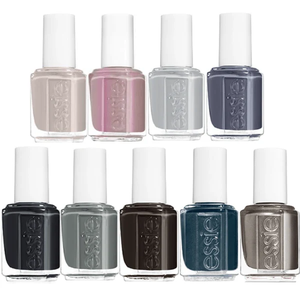 Essie Lacquer Serene Slate Collection Set of 9
