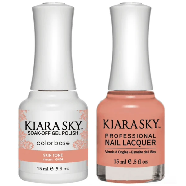 Kiara Sky Gel + Matching Lacquer - Skin Tone #404