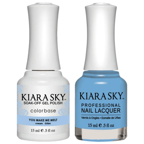 Kiara Sky Gel + Matching Lacquer - You Make Me Melt #566