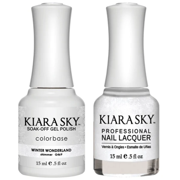 Kiara Sky Gel + Matching Lacquer - Winter Wonderland #469
