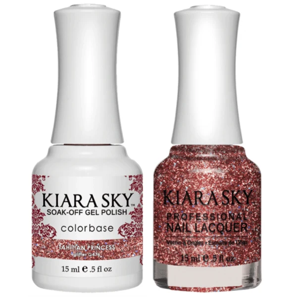 Kiara Sky Gel + Matching Lacquer - Tahitian Princess #476