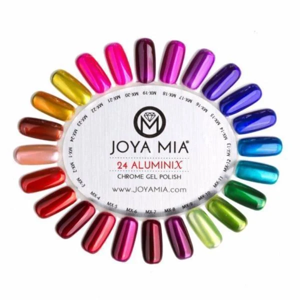 Joya Mia Aluminix - Collection #1 Set of 24 Chrome Gels