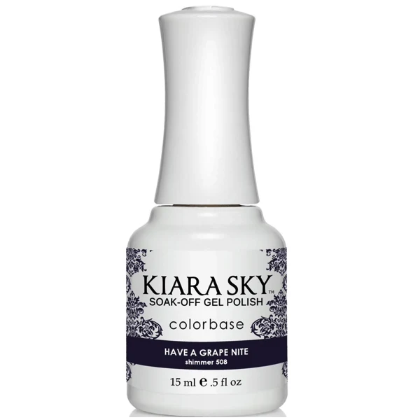 Kiara Sky Gel Polish - Have A Grape Nite #G508