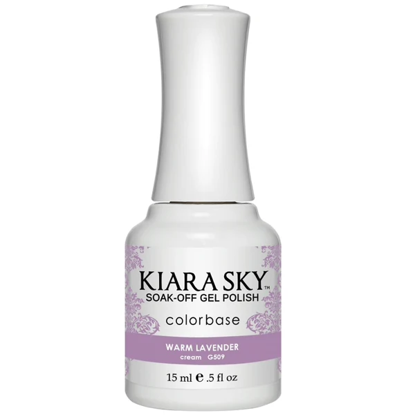 Kiara Sky Gel Polish - Warm Lavender #G509