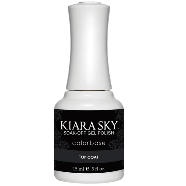 Kiara Sky Gel Polish - Top Coat 0.5 oz 15 mL