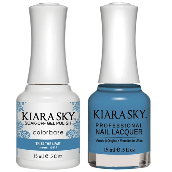 Kiara Sky Gel + Matching Lacquer - Skies The Limit #415