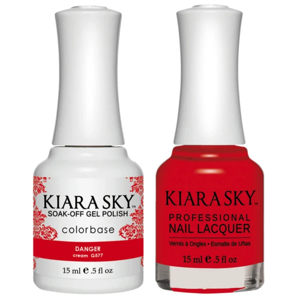 Kiara Sky Gel + Matching Lacquer - Danger #577