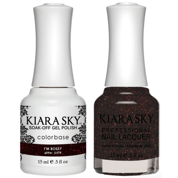 Kiara Sky Gel + Matching Lacquer - I'm Bossy #578