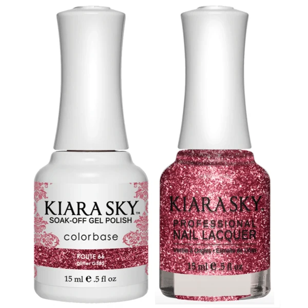 Kiara Sky Gel + Matching Lacquer - Route 66 #585