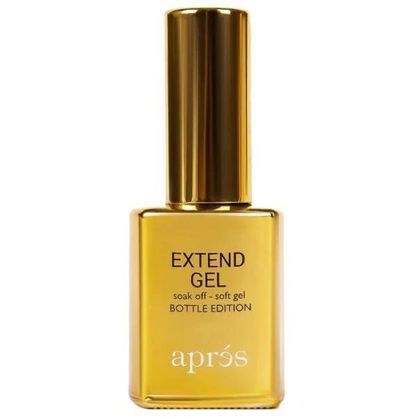 Aprés Nail Gel-X Nail Extensions - Extend Gel Gold Bottle Edition (Brush On)