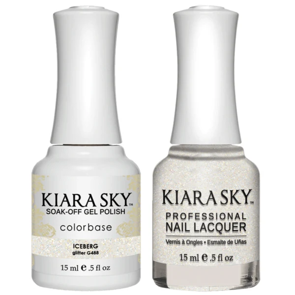 Kiara Sky Gel + Matching Lacquer - Iceberg #488