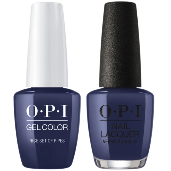 OPI GelColor + Matching Lacquer Nice Set of Pipes #U21
