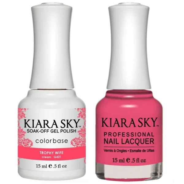 Kiara Sky Gel + Matching Lacquer - Trophy Wife #421