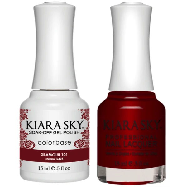 Kiara Sky Gel + Matching Lacquer - Glamour 101 #425