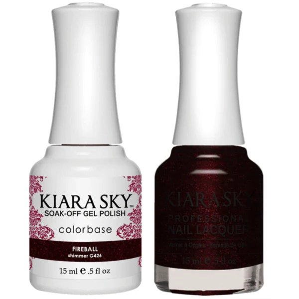 Kiara Sky Gel + Matching Lacquer - Fireball #426