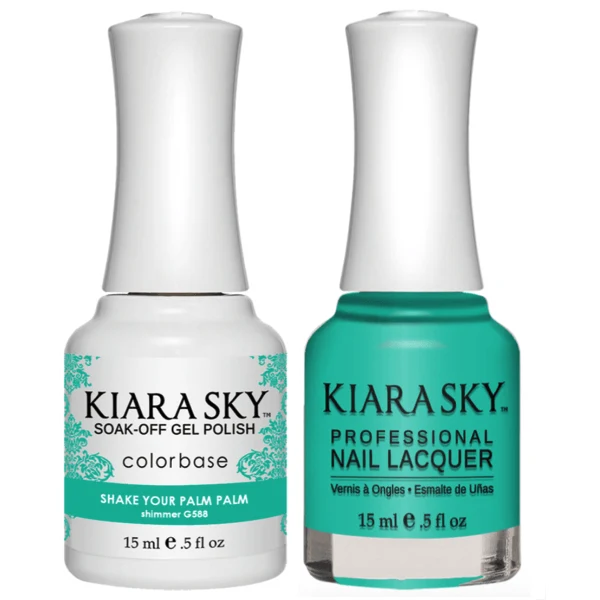 Kiara Sky Gel + Matching Lacquer - Shake Your Palm Palm #588