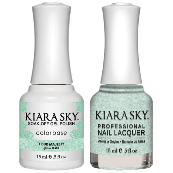 Kiara Sky Gel + Matching Lacquer - Your Majesty #500