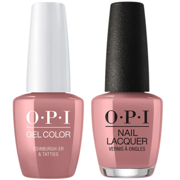 OPI GelColor + Matching Lacquer Edinburgh-er & Tatties #U23