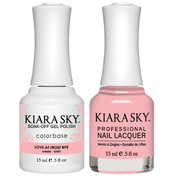 Kiara Sky Gel + Matching Lacquer - Love At Frost Bite #601