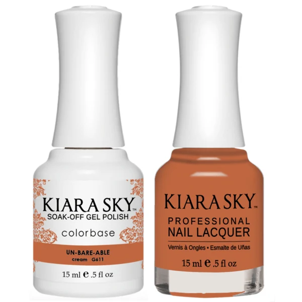 Kiara Sky Gel + Matching Lacquer - Un-Bare-Able #611