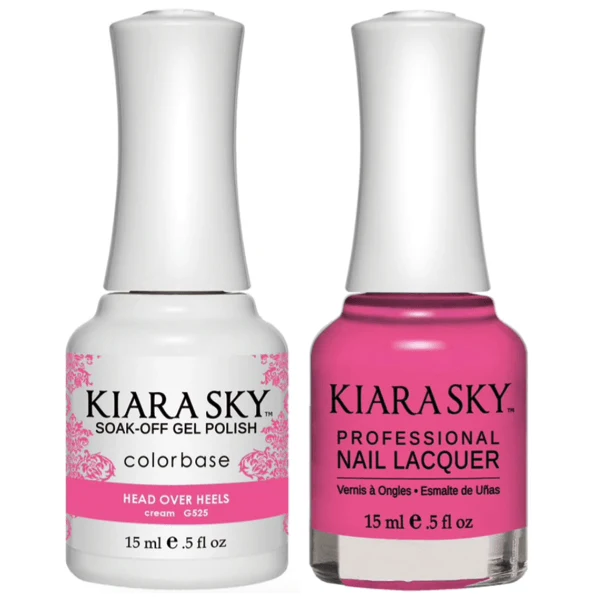 Kiara Sky Gel + Matching Lacquer - Head Over Heels #525