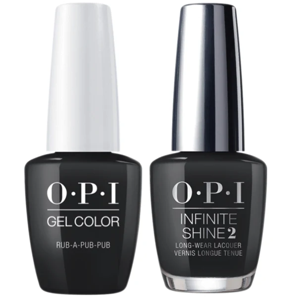 OPI GelColor + Infinite Shine Rub-A-Pub-Pub #U18