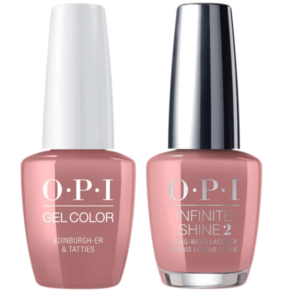 OPI GelColor + Infinite Shine Edinburgh-er & Tatties #U23