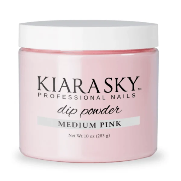 Kiara Sky Dip Powder - Medium Pink Refill 10 oz