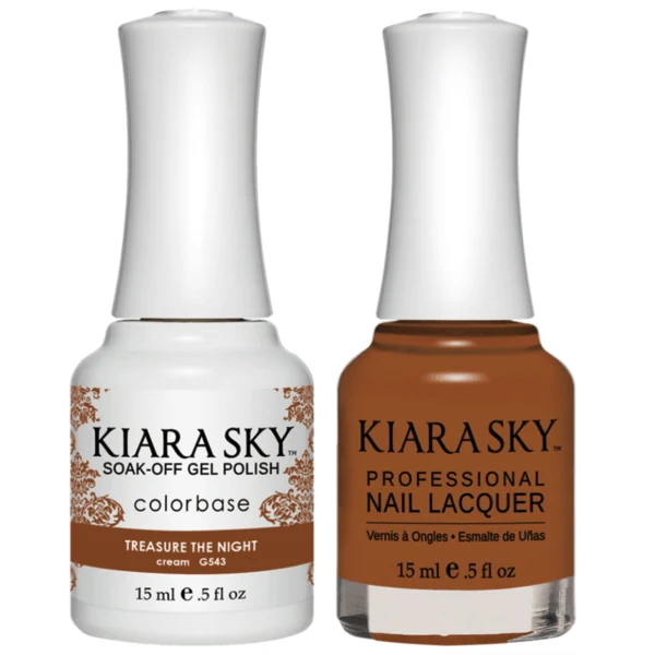 Kiara Sky Gel + Matching Lacquer - Treasure The Night #543