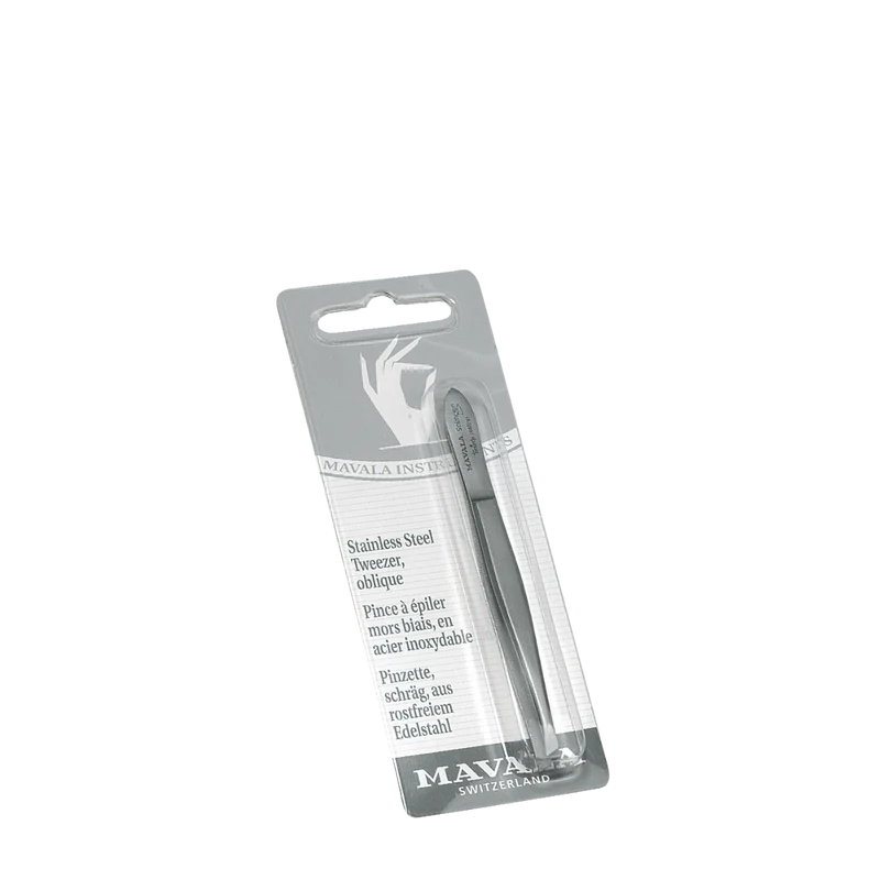 Stainless Steel Tweezers, Oblique