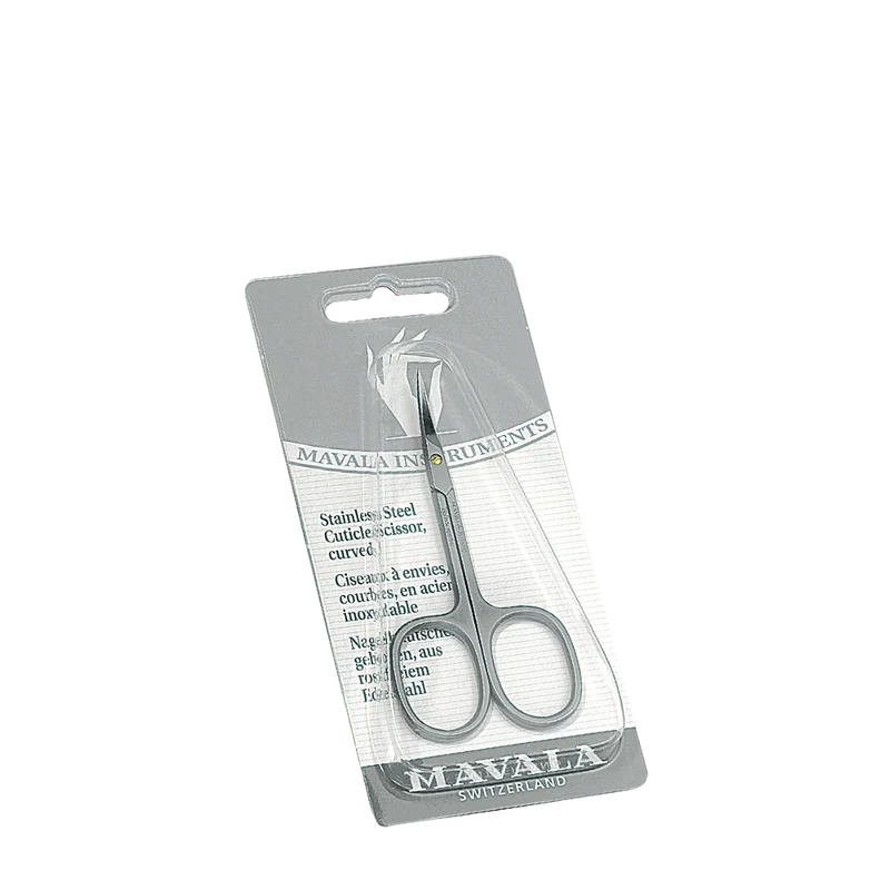 Stainless Steel Cuticle Scissors, Curved