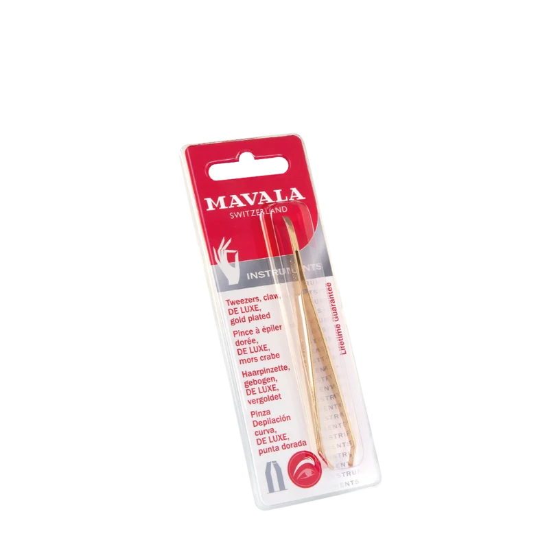 Tweezers – Claw, Deluxe, Gold-Plated