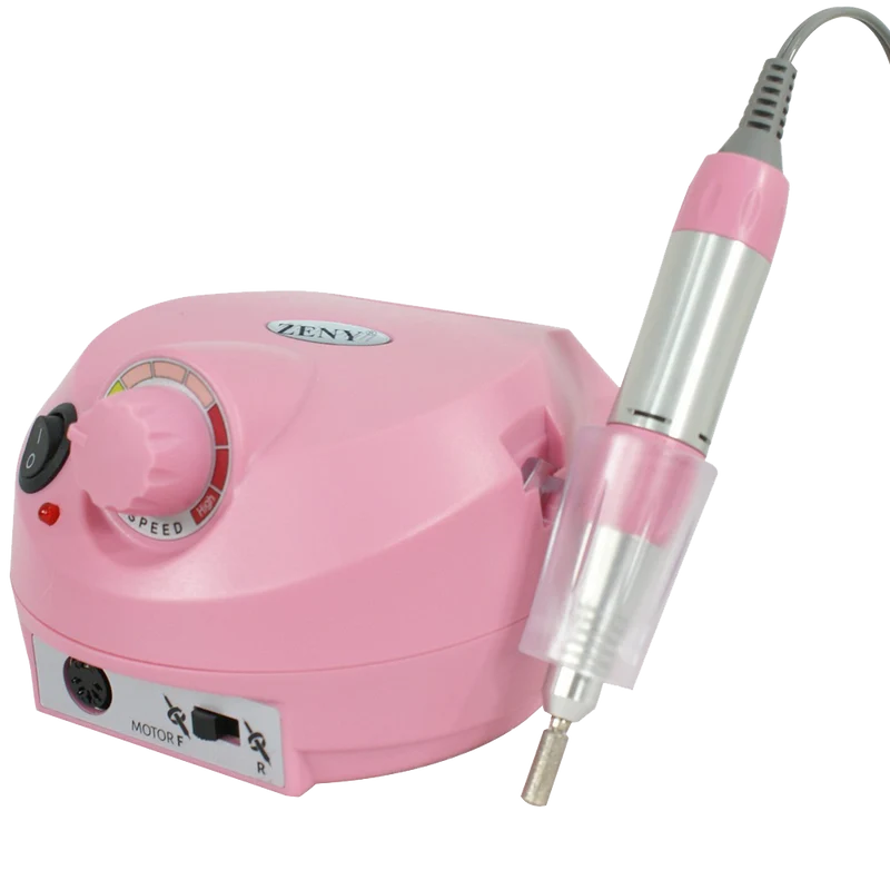 Zeny Pro 30000rmp Complete Electric Nail Drill Kit Set Art File Bit Acrylic Manicure Pedicure Band Low Noise And Vibration