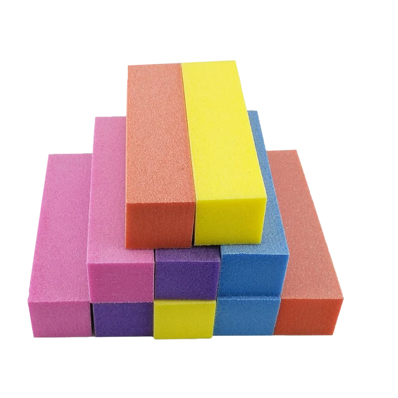 Yueton Pack Of 10 Buffing Sanding Buffer Block Files Pedicure Manicure Nail Art Tips Tool