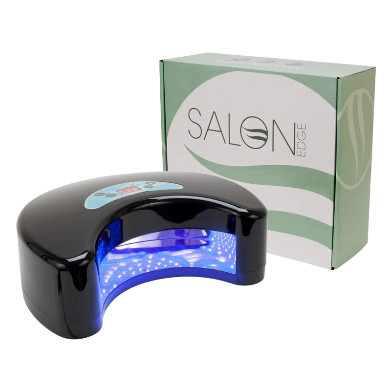 Salon Edge Digital Led Nail Lamp 12 Watt Black