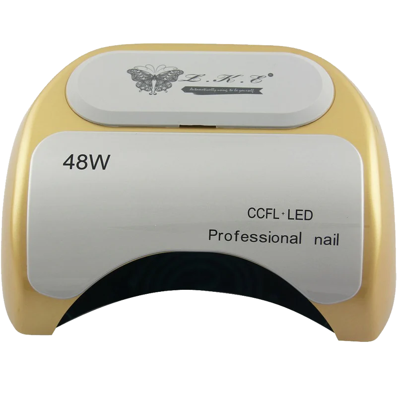 Lke 48w Nail Polish Gel Art Tools Professional Ccfl Led Uv Lamp Light 110220v Nail Dryer Automatic Induction 10s 20s 30s Timer