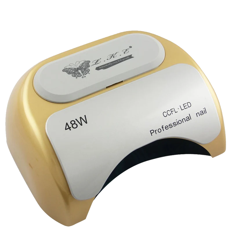 Lke 48w Nail Polish Gel Art Tools Professional Ccfl Led Uv Lamp Light 110220v Nail Dryer Automatic Induction 10s 20s 30s Timer