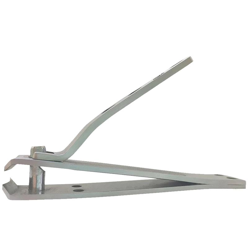 Clipprokohm Toenail Clipper For Thick Nails 4mm Wide Jaw Opening Curved Blades Stainless Steel