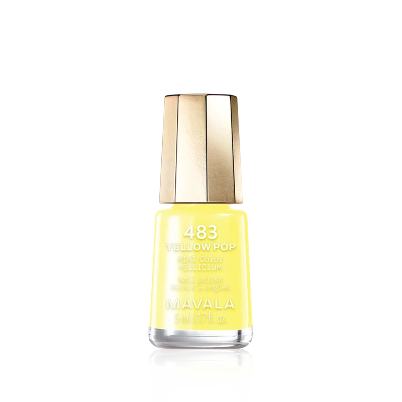 Mini Color Nail Polish Yellow