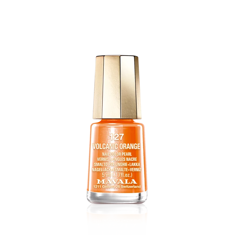 Mini Color Nail Polish Orange