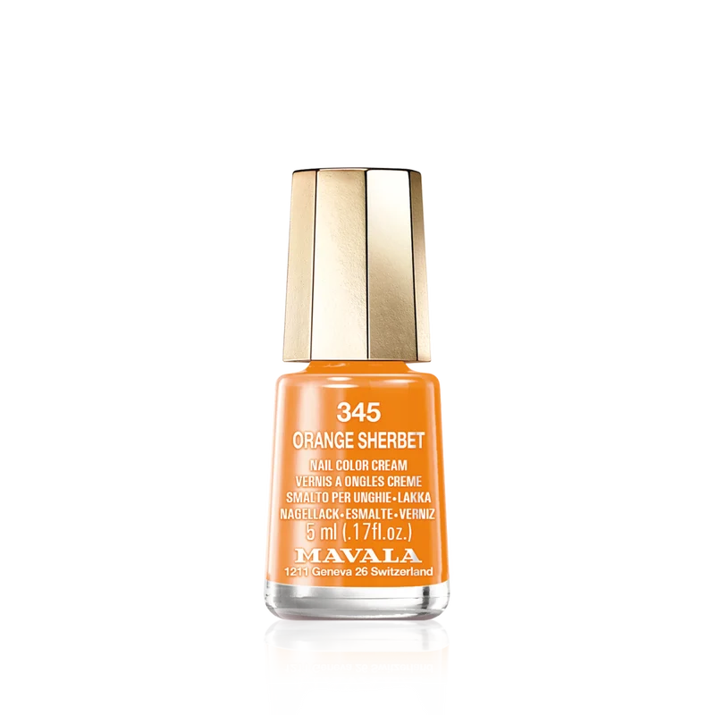 Mini Color Nail Polish Orange