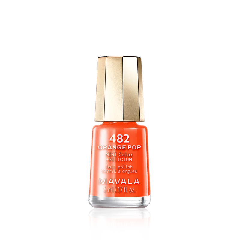 Mini Color Nail Polish Orange