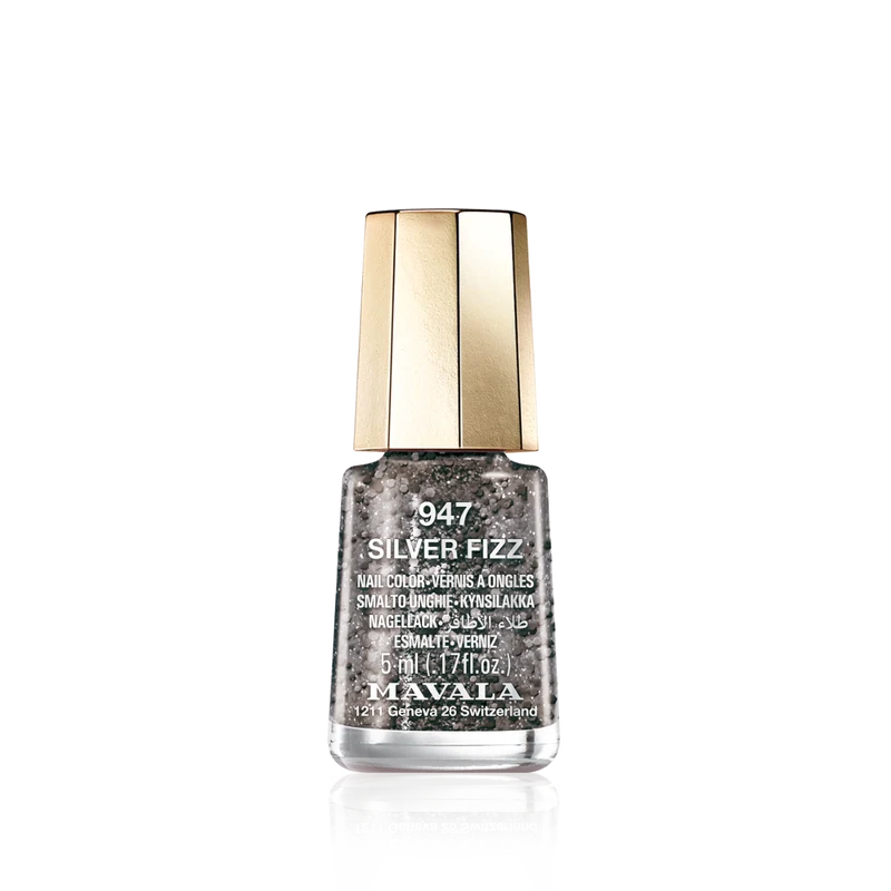 Mini Color Nail Polish Silver