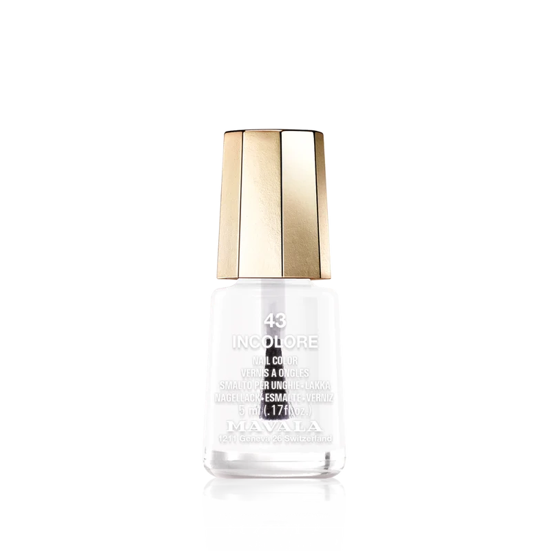 Mini Color Nail Polish Transparent