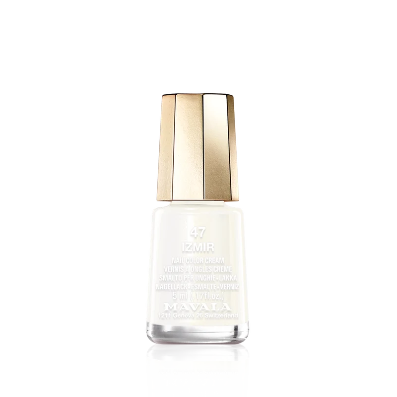 Mini Color Nail Polish White